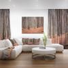 Designart PT14006-20-12 Leaves in The Thick Fall Large Forest Canvas Art, 12" H x 20" W x 1" D 1P view 2