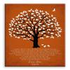 11x14 Mounted Canvas Art Print - Personalized Thank You Gift for Mother of Groom I Knew The Day I Met Him Parents of Groom Gift Family Wedding Poem - With Gift Wrapping LTC-C1147 view 1