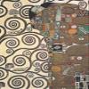 Lebensbaum- Kiss Belgian Tapestry Wall Hanging - 56 in. x 36 in. Cotton/Wool/Treveria/Mercurise by Gustav Klimt view 2