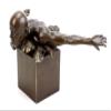 Kunst & Ambiente - Olympia Edition - Swimmer Bronze Sculpture - Martin Klein - Cup/Sports Trophy The Swimmer Made of Bronze - Signed Martin Klein - Decoration - Bronze Figure view 3