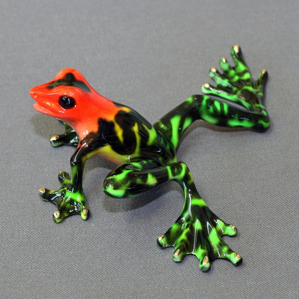 Rebecca Bronze Frog (Multicolor Black)