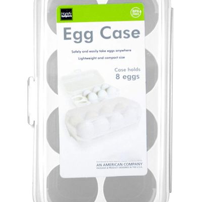 Bulk Buys Portable Egg Case with Airtight Snap Close Lid - 12 Pack
