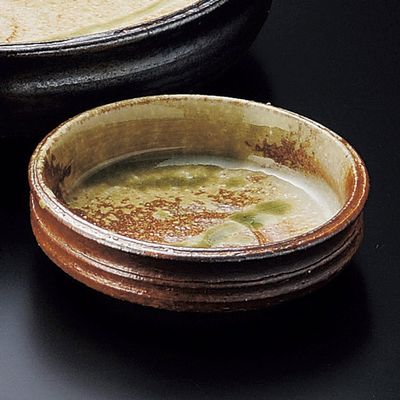 Sashimi Koshigaraki 3.0 Chiyoguchi (Shigaraki Ware) 3.5 x 1.2 inches (9 x 3 cm), Restaurant, Ryokan, Japanese Tableware, Restaurant, Commercial Use