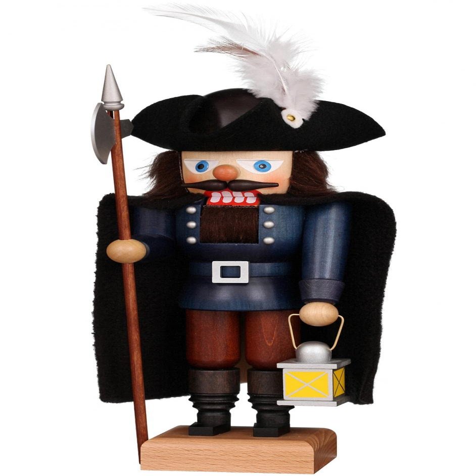 Christian Ulbricht Nutcracker - Nightwatchman Blue - 25 cm / 9.8 inch