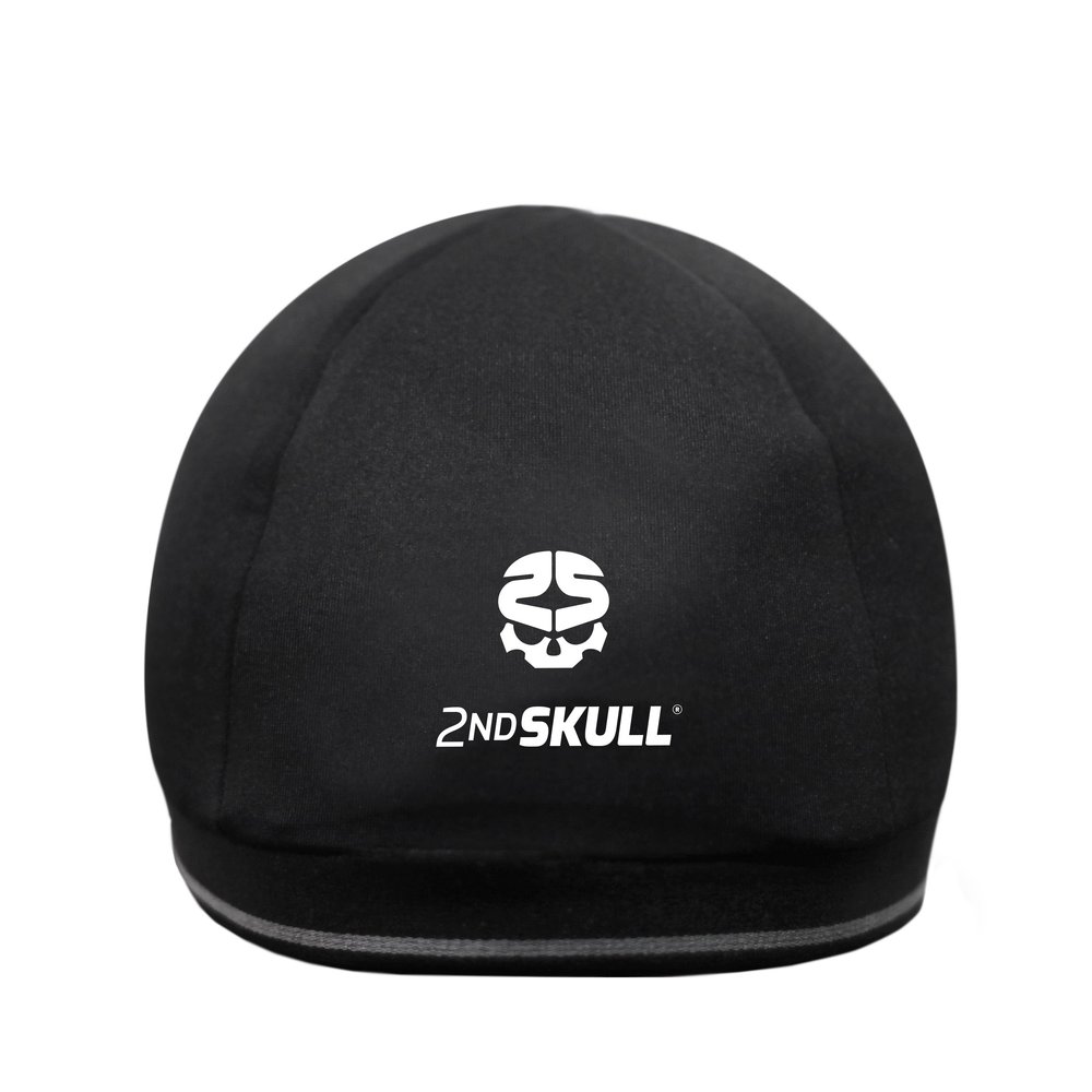 2nd Skull Protective Sports Cap - Impact-Reducing Protective Headgear; Thin, Lightweight Athletic Headwear; Safety Head Protection Designed to Defend Against Odor and Stains (Youth, Black)