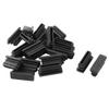 uxcell 20pcs Household Rectangular Shaped Chair Foot Protector Tube Insert view 1