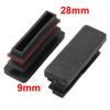 uxcell 20pcs Household Rectangular Shaped Chair Foot Protector Tube Insert view 2