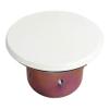 Tyco RFII White Flat Cover Plate - 139 Degrees view 1