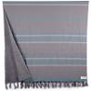 Bersuse 100% Cotton Tripolis Terry Peshtemal Turkish Towel Bath Towel Beach Towel Lighweight Quickdry Absorbent - 35x67 Inches, Anthracite (Set of 6) view 1