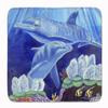 Caroline's Treasures 7080RUG Dolphin Under The sea Machine Washable Memory Foam Mat, Bathroom Rug, Non-Slip Bath Mat, Durable Thick Washable Rugs for Kitchen, Bathroom Quick Dry, Decorative Artwork, view 1