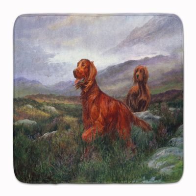 Caroline's Treasures Irish Setters by Elizabeth Halstead Floor Mat, 19" x 27", Multicolor