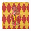 Caroline's Treasures 8499RUG Peppers Fleur de lis Machine Washable Memory Foam Mat, Bathroom Rug, Non-Slip Bath Mat, Durable Thick Washable Rugs for Kitchen, Bathroom Quick Dry, Decorative Artwork, view 1
