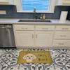 Caroline's Treasures BB1506RUG Buff Poodle Spoiled Dog Lives Here Machine Washable Memory Foam Mat, Bathroom Rug, Non-Slip Bath Mat, Durable Thick Washable Rugs for Kitchen, Bathroom Quick Dry, Decora view 3