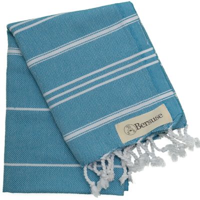 Bersuse Anatolia Bathroom Hand Towels - Premium Cotton Hand Towel for Face - Absorbent, Soft, Lightweight, Space-Saving, Quick-Drying Decorative Turkish Hand Towels - (Set of 12)