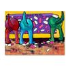 Trademark Fine Art Dog-A-Plenty by Pat Saunders-White, 18x24-Inch view 1