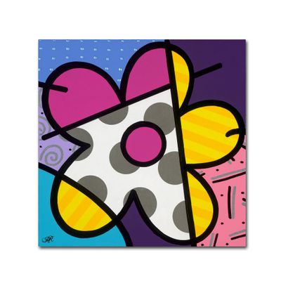 Trademark Fine Art Big Flower II by Roberto Rafael, 18x18-Inch