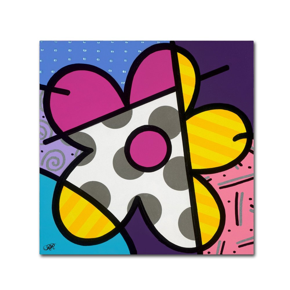Trademark Fine Art Big Flower II by Roberto Rafael, 18x18-Inch