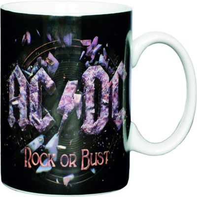 AC/DC KlangundKleid.de Rock Rock Or Bust Boxed Coffee Mug - Licensed original design