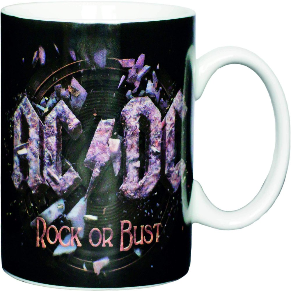 AC/DC KlangundKleid.de Rock Rock Or Bust Boxed Coffee Mug - Licensed original design