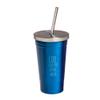 Cypress Home Life by The Water Steel Cup with Straw - 4 x 6 x 4 Inches view 1