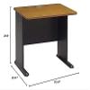 BOWERY HILL 36" Desk in Natural Cherry view 2