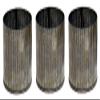 3 Corrugated Zinc Metal Cylinder Pots/Vases - Set of 3 by Design Accents view 1