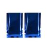 100PCS Glossy Electric Blue Metallic Mylar Foil Open Top Bags Smell Proof Heat Seal Packaging Bags 9x13cm (3.5x5.1") view 1