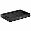 3-pack Instacrate Collapsible 12-gallon Storage Bin for Easy Storage (Black) view 2