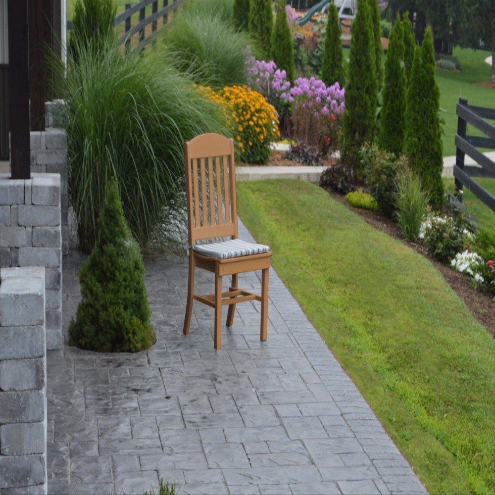A & L Furniture Classic Dining Chair, Cedar