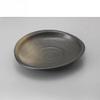Set of 3, Noodle Plate, Ancient Glazed Reime Egg Platter [9.8 x 8.9 x 2.0 inches (25 x 22.5 x 5 cm)] [Ryotei Ryokan Japanese Tableware, Restaurants, Commercial Utensils, Tableware] view 1