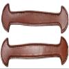 Congress Leather Pair of Brown Leather Double & Stitched Steamer Trunk Handle 101BRN view 1