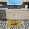 Caroline's Treasures 8577RUG Tropical Fish on Mustard Machine Washable Memory Foam Mat, Bathroom Rug, Non-Slip Bath Mat, Durable Thick Washable Rugs for Kitchen, Bathroom Quick Dry, Decorative Artwork view 3