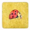 Caroline's Treasures 8867RUG Lady Bug on Yellow Floor Mat, 19" x 27", Multicolor view 1