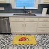 Caroline's Treasures 8867RUG Lady Bug on Yellow Floor Mat, 19" x 27", Multicolor view 3