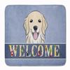 Caroline's Treasures BB1391RUG Golden Retriever Welcome Floor Mat, 19" x 27", Multicolor view 1