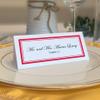 Double Line Border Printable Place Cards, Ruby Red, Set of 60 (10 Sheets), Laser & Inkjet Compatible - Wedding, Party, Dinner, and Special Events - Made in the USA view 1