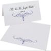Decadent Flourish Printable Place Cards, Navy (Choose Color), Set of 60 (10 Sheets), Laser & Inkjet Printers - Wedding, Party, Dinner, and Special Events - Made in the USA view 2