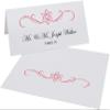Intertwined Star of David Flourish Jewish Printable Place Cards, Ruby Red (Choose Color), Set of 60 (10 Sheets), Laser & Inkjet Printers - Wedding, Party, Dinner, and Special Events view 2