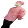 Chefskin Chef Jacket Pink Comfortable Soft + Free Che Hat, ITS THE best gift, KIDS and ADULTS view 1
