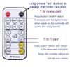 AIBOO LED Under Cabinet Puck Lights CCT Light Color Temperature Adjustable Warm+White Double Color with Dimmable RF Remote Controller for Kitchen Shelf Ambiance Display Lighting (8 Lights, 24W) view 4