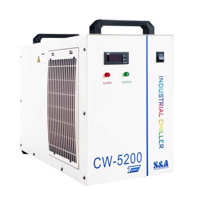S&A Genuine CW-5200 DH (DG Upgraded) 110V Water Chiller For 130W 150W 180W Tube