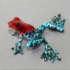 Rebecca Bronze Frog (Redhead Blue) view 2