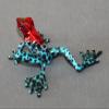 Rebecca Bronze Frog (Redhead Blue) view 3