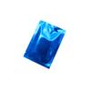 100PCS Glossy Electric Blue Metallic Mylar Foil Open Top Bags Food Safe Food Snack Storage Bags 10x15cm (3.9x5.9") view 4