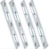 Bed Claw Extended Wood Bed Rail Connecting Fittings with Square Corners, 127 mm Long, Set of 4, Bed Frame view 2