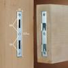 Bed Claw Extended Wood Bed Rail Connecting Fittings with Square Corners, 127 mm Long, Set of 4, Bed Frame view 3