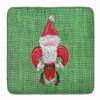 Caroline's Treasures 8746RUG Christmas Santa Fleur de lis Machine Washable Memory Foam Mat, Bathroom Rug, Non-Slip Bath Mat, Durable Thick Washable Rugs for Kitchen, Bathroom Quick Dry, Decorative Art view 1