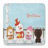 Caroline's Treasures BB2460RUG Merry Christmas Carolers Wire Haired Dachshund Chocolate Machine Washable Memory Foam Mat, Bathroom Rug, Non-Slip Bath Mat, Durable Thick Washable Rugs for Kitchen, Bath view 1