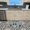 Caroline's Treasures BB1699RUG Winter Holiday Boston Terrier Machine Washable Memory Foam Mat, Bathroom Rug, Non-Slip Bath Mat, Durable Thick Washable Rugs for Kitchen, Bathroom Quick Dry, Decorative view 3