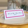 Double Line Border Printable Place Cards, Fuschia, Set of 60 (10 Sheets), Laser & Inkjet Compatible - Wedding, Party, Dinner, and Special Events - Made in the USA view 1